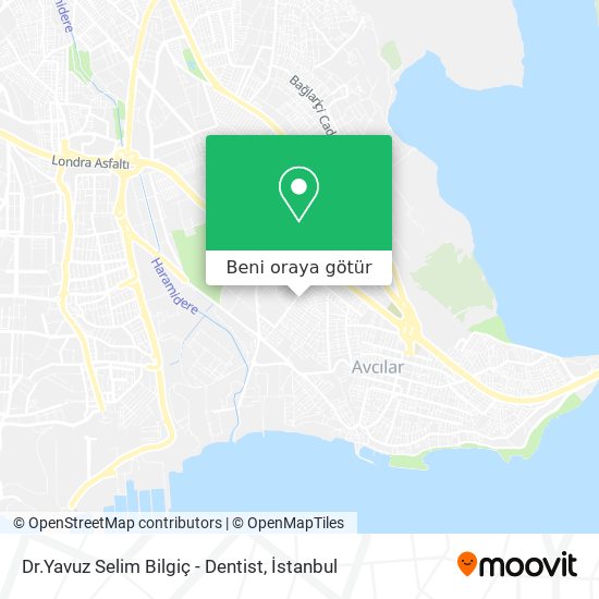 Dr.Yavuz Selim Bilgiç - Dentist harita