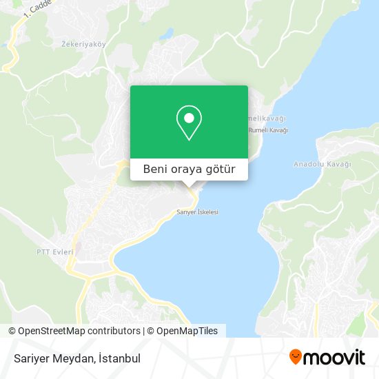 Sariyer Meydan harita