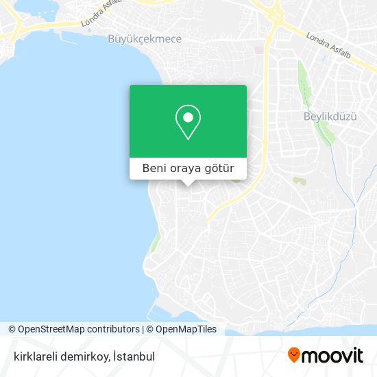 kirklareli demirkoy harita