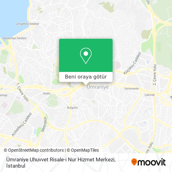 Ümraniye Uhuvvet Risale-i Nur Hizmet Merkezi harita