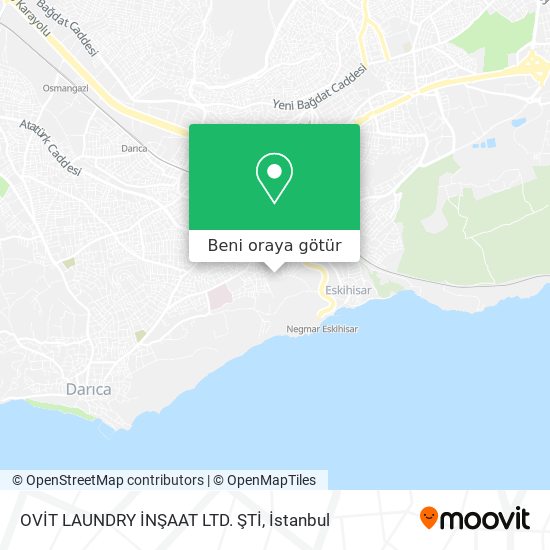 OVİT LAUNDRY İNŞAAT LTD. ŞTİ harita