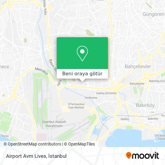 Airport Avm Lives harita