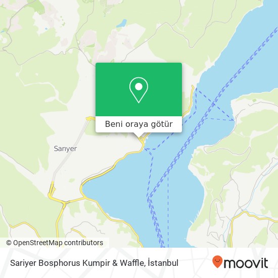 Sariyer Bosphorus Kumpir & Waffle harita