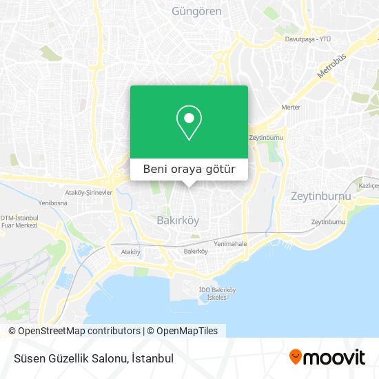 Süsen Güzellik Salonu harita