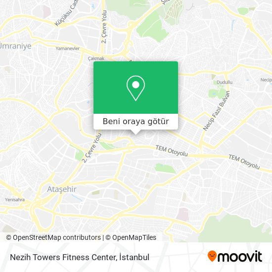Nezih Towers Fitness Center harita