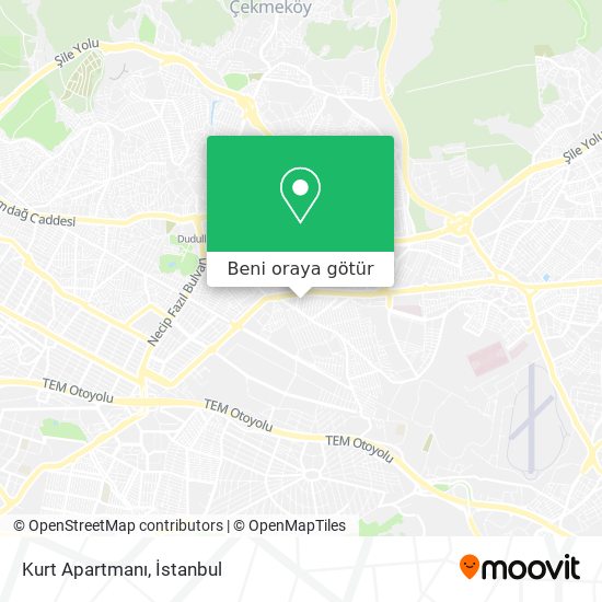 Kurt Apartmanı harita