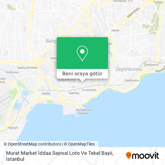 Murat Market İddaa Sayısal Loto Ve Tekel Bayii harita