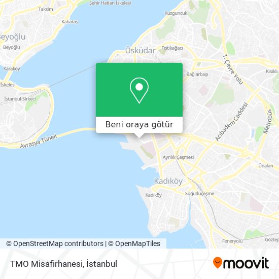 TMO Misafirhanesi harita