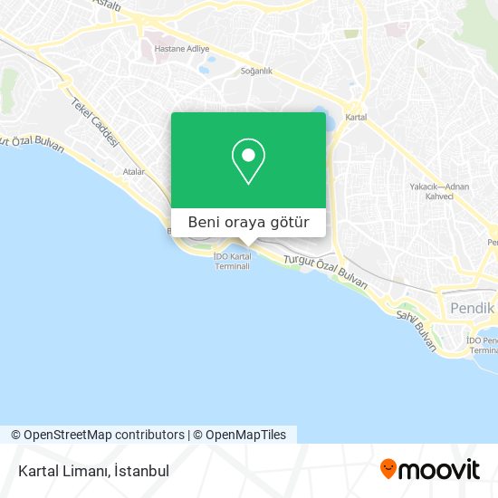 Kartal Limanı harita