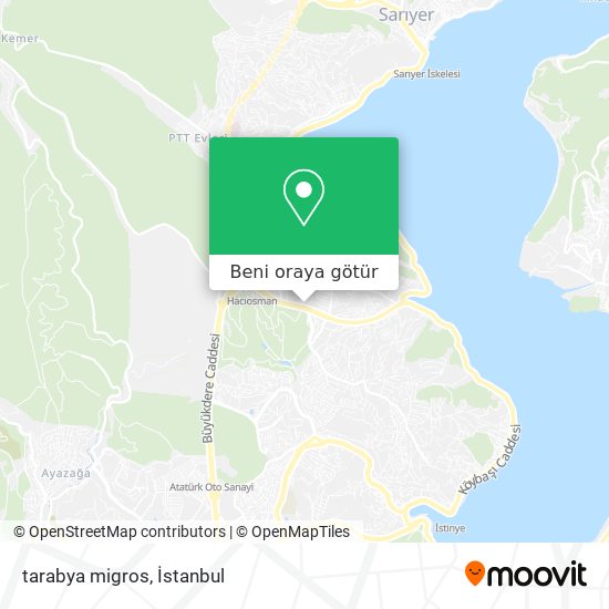 tarabya migros harita