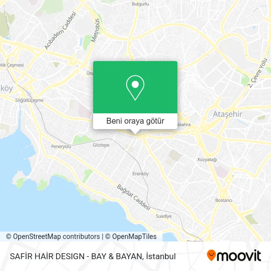 SAFİR HAİR DESIGN - BAY & BAYAN harita