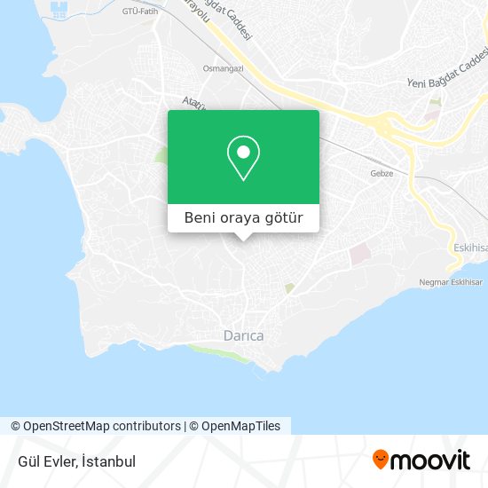 Gül Evler harita