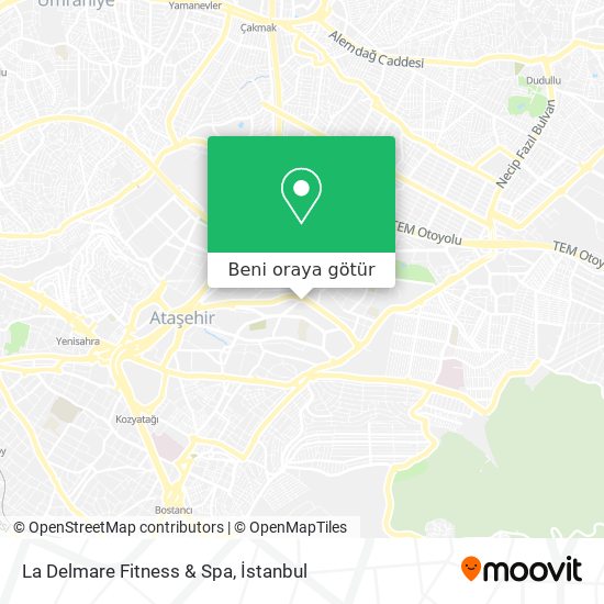 La Delmare Fitness & Spa harita