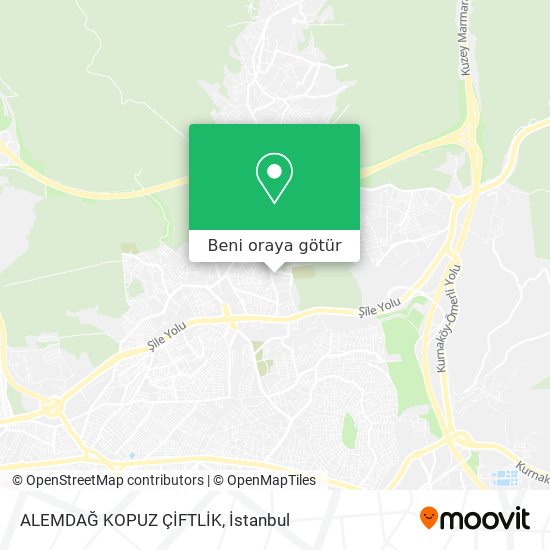 ALEMDAĞ KOPUZ ÇİFTLİK harita