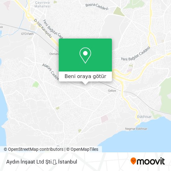 Aydın İnşaat Ltd Şti.🏤 harita