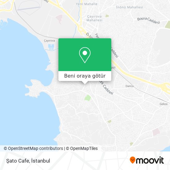 Şato Cafe harita