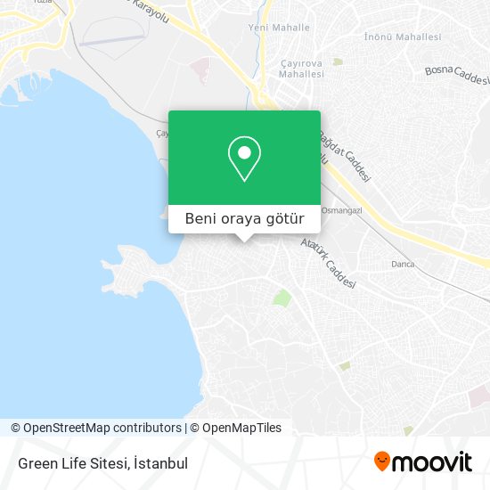Green Life Sitesi harita