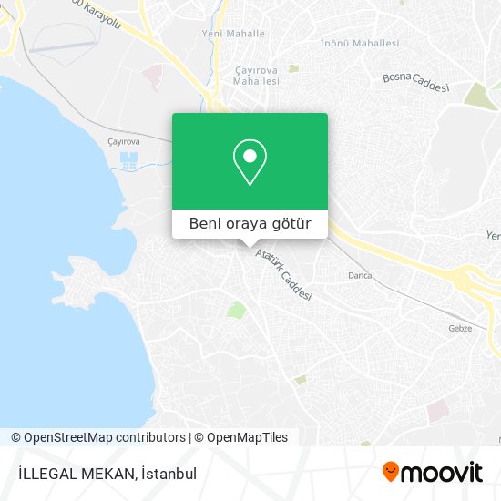 İLLEGAL MEKAN harita