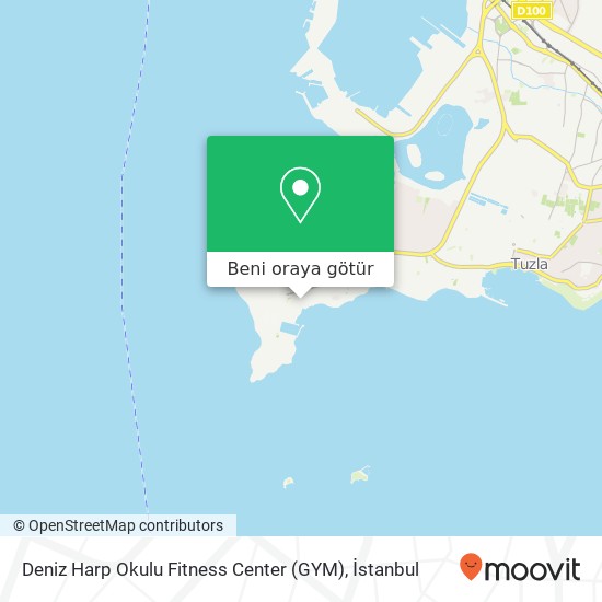 Deniz Harp Okulu Fitness Center (GYM) harita