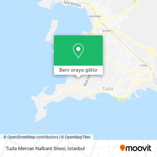Tuzla Mercan Nalbant Sitesi harita