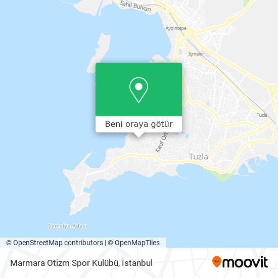 Marmara Otizm Spor Kulübü harita