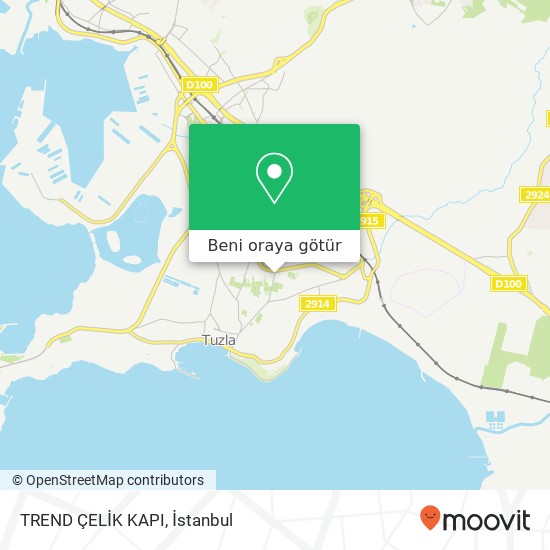 TREND ÇELİK KAPI harita