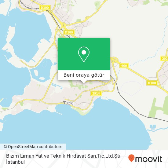 Bizim Liman Yat ve Teknik Hırdavat San.Tic.Ltd.Şti harita