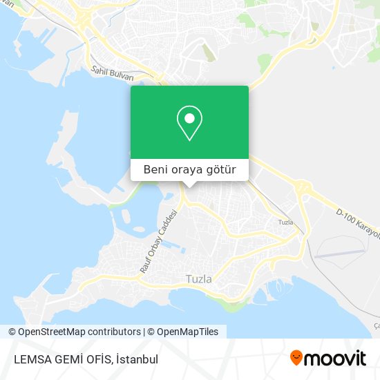 LEMSA GEMİ OFİS harita