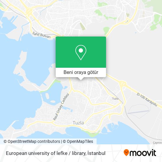 European university of lefke / library harita