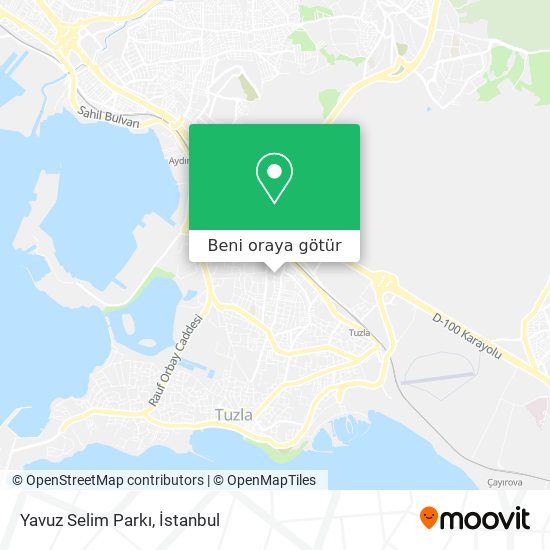 Yavuz Selim Parkı harita