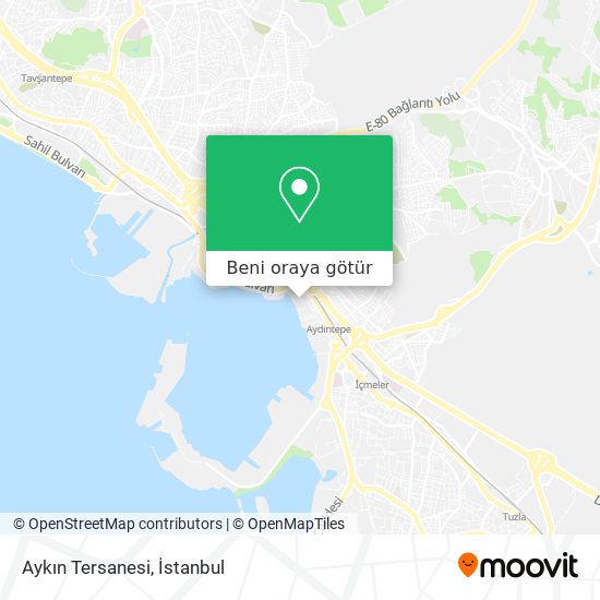 Aykın Tersanesi harita