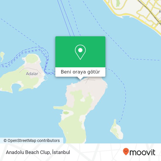 Anadolu Beach Clup harita