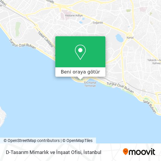 D-Tasarım Mimarlık ve İnşaat Ofisi harita