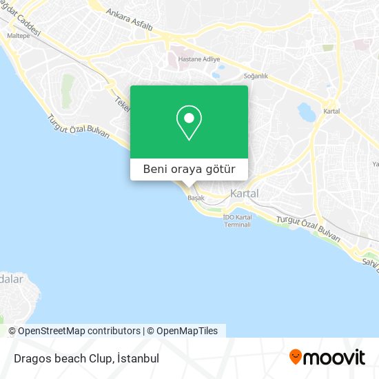 Dragos beach Clup harita