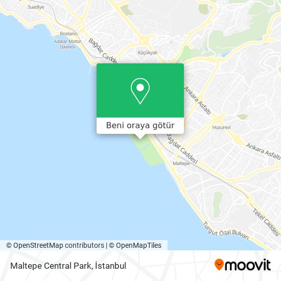 Maltepe Central Park harita