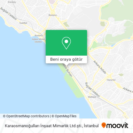 Karaosmanoğulları İnşaat Mimarlık Ltd.şti. harita