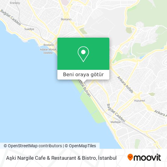 Aşki Nargile Cafe & Restaurant & Bistro harita
