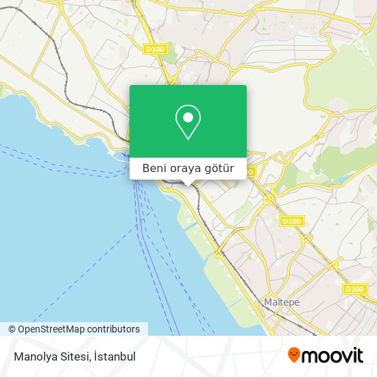 Manolya Sitesi harita