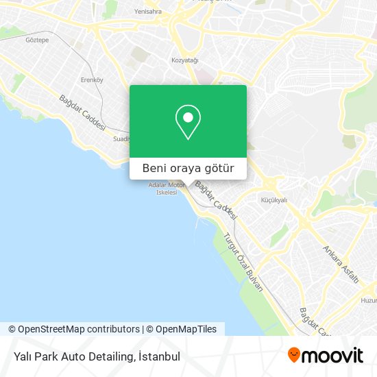 Yalı Park Auto Detailing harita