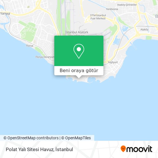 Polat Yalı Sitesi Havuz harita