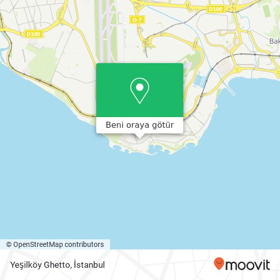 Yeşilköy Ghetto harita