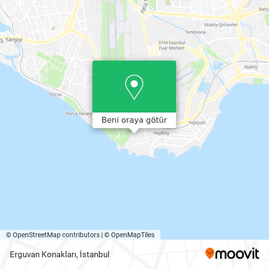 Erguvan Konakları harita