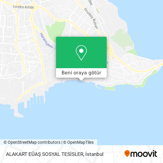 ALAKART EÜAŞ SOSYAL TESİSLER harita