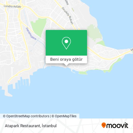Atapark Restaurant harita