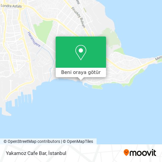 Yakamoz Cafe Bar harita