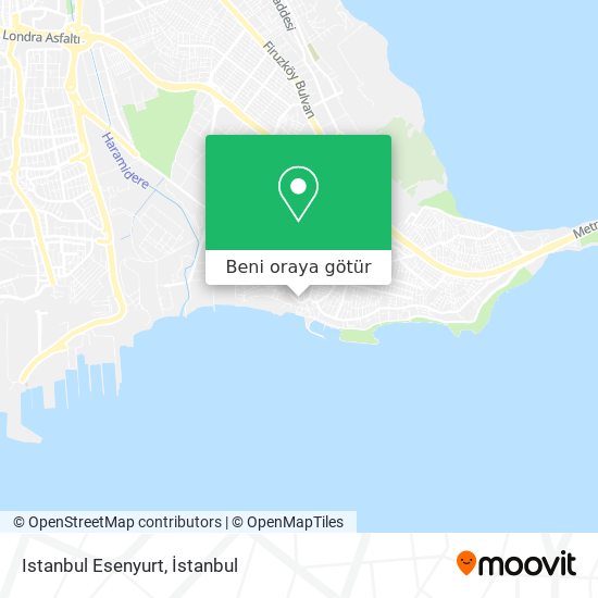 Istanbul Esenyurt harita