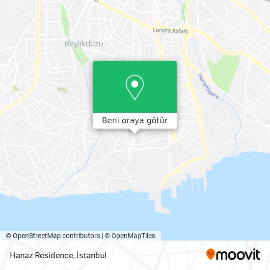 Hanaz Residence harita