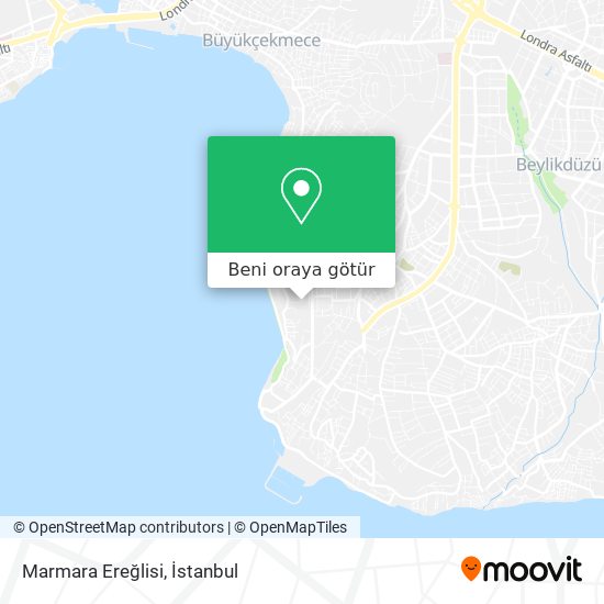 Marmara Ereğlisi harita