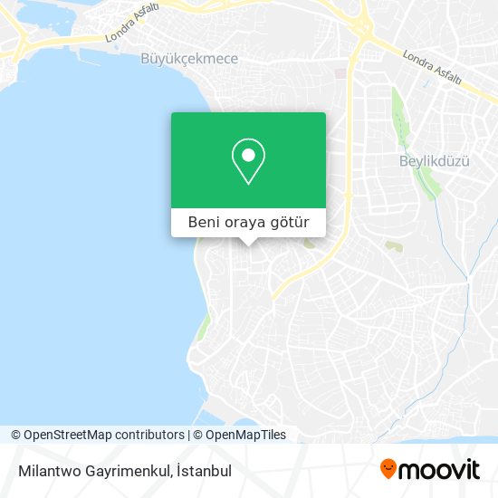 Milantwo Gayrimenkul harita