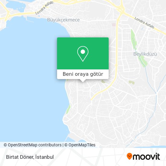 Birtat Döner harita
